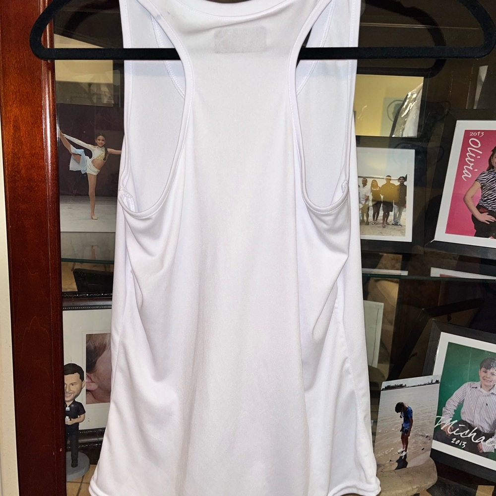 White Tank Top - Picture 2 of 3